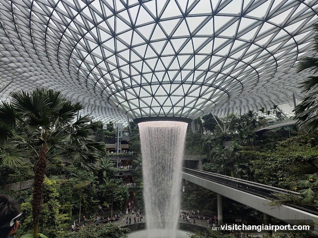 The Jewel Changi Airport Waterfall