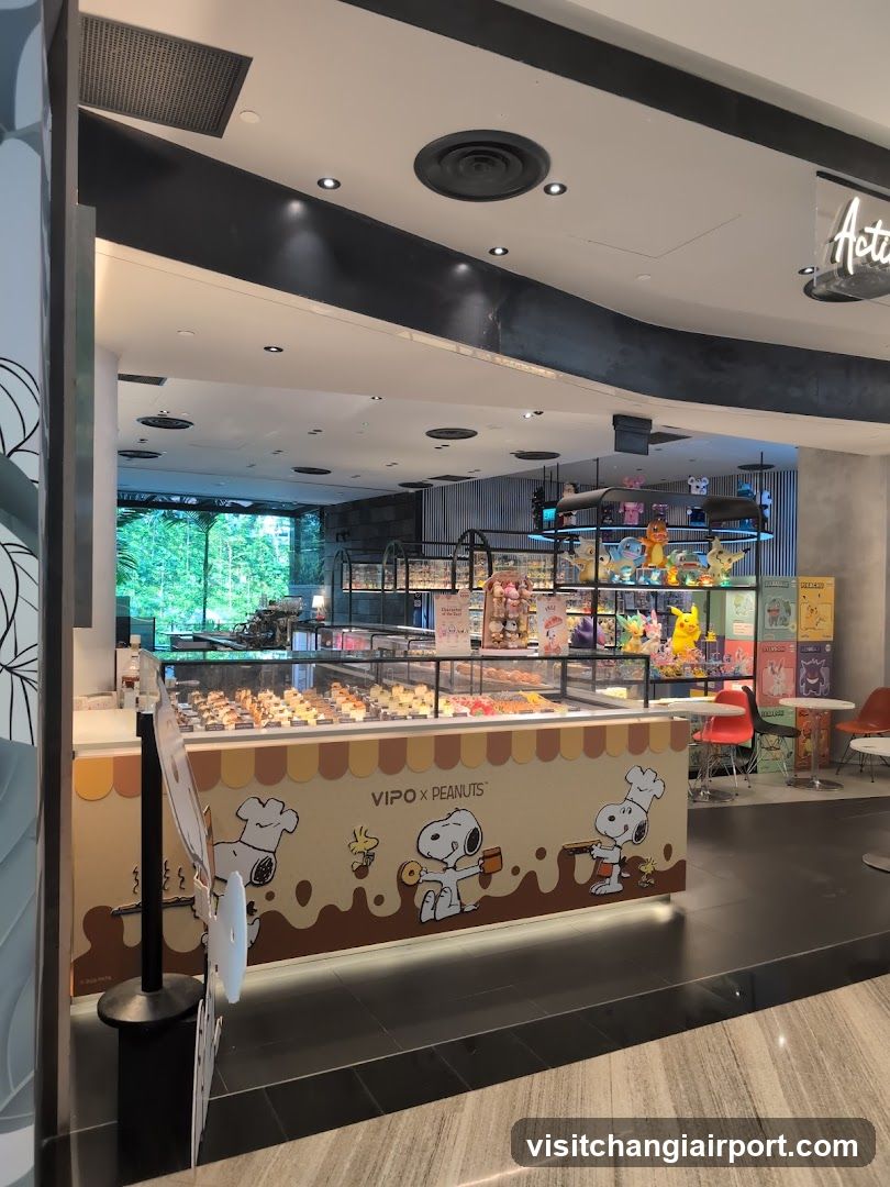 Vipo x Peanuts Storefront Interior View