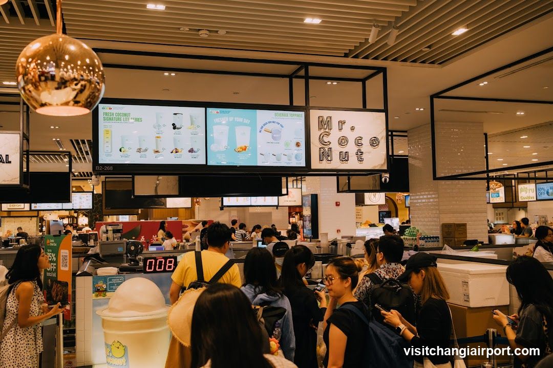 Queue at Mr. Coconut
