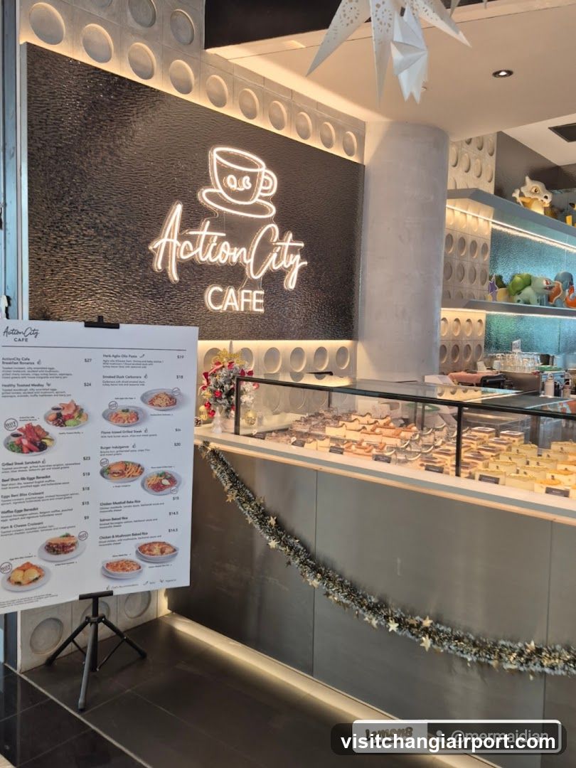 Action City Cafe Interior