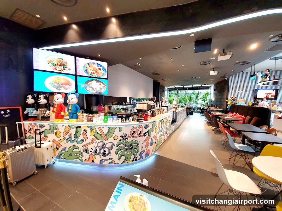 Dining Interior with Decorative Counter