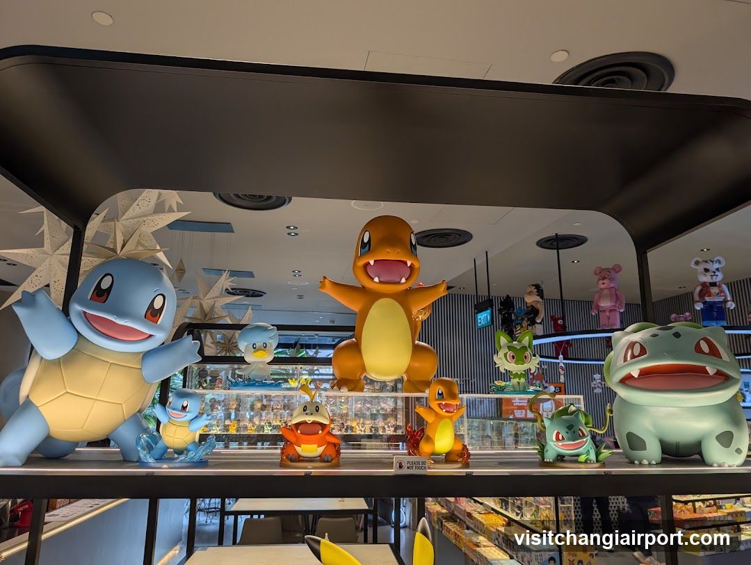 Pokemon Merchandise Display