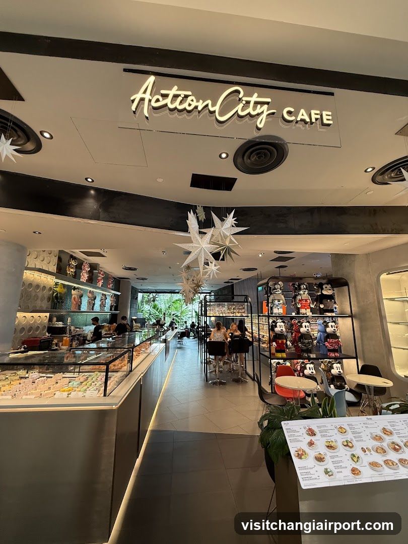 Action City Cafe Interior