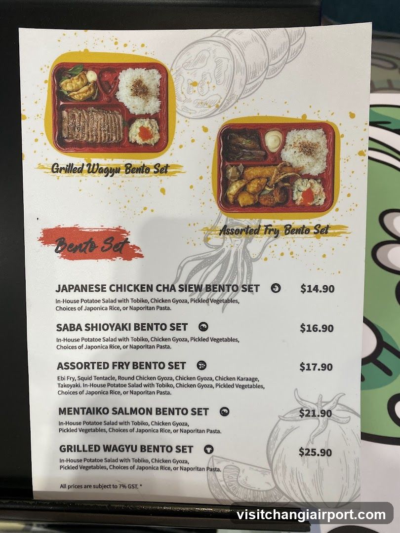 Bento Set Menu