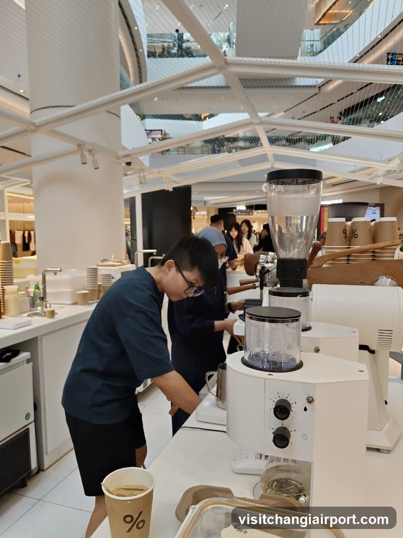 % Arabica Singapore Jewel Changi Airport