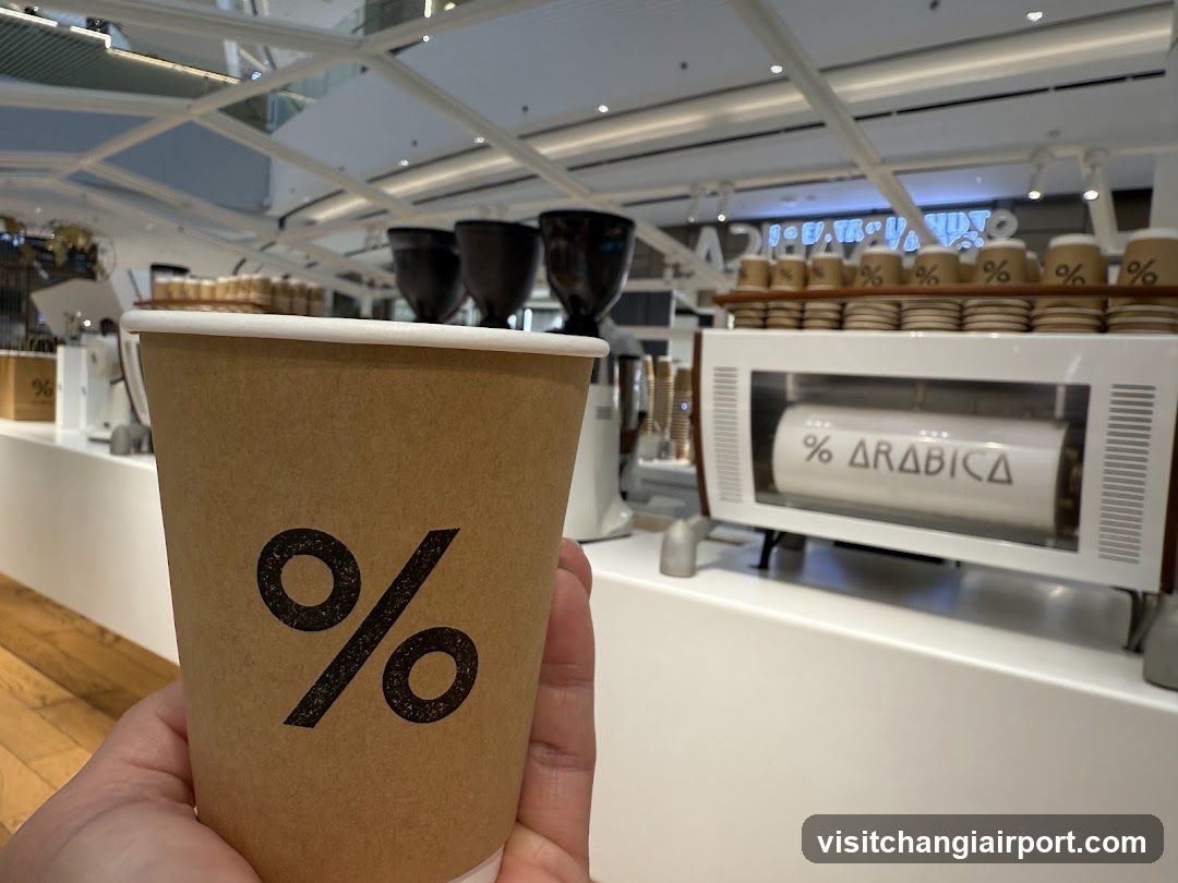 % Arabica Singapore Jewel Changi Airport