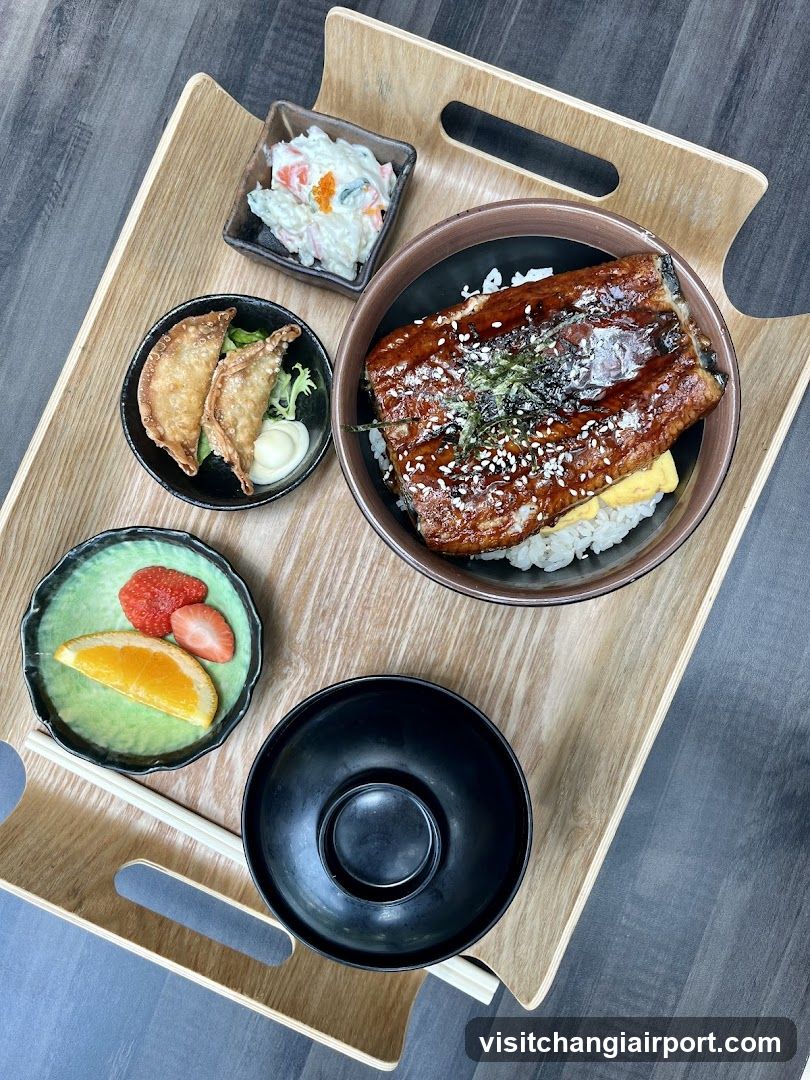 Eel Rice Bowl Meal Set