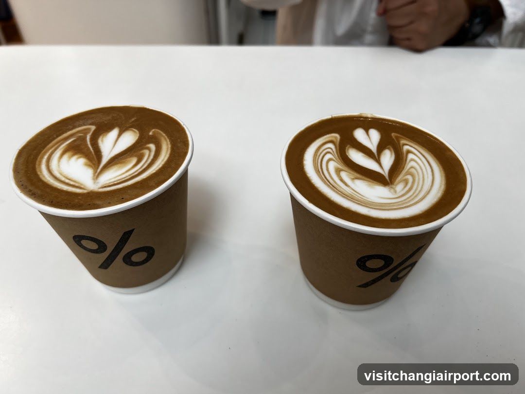 Latte Art Coffee Cups