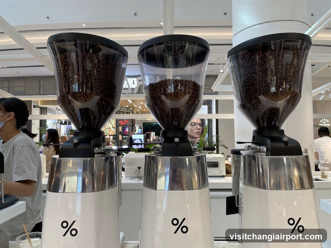 Coffee Grinders in Storefront