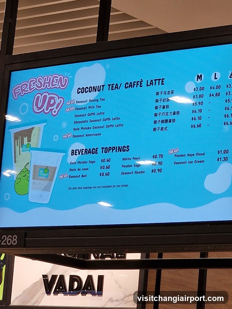Freshen Up! Menu Board
