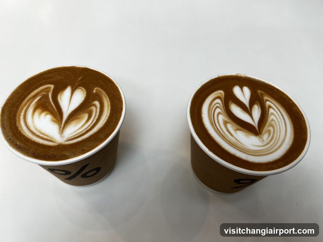 Latte Art Coffee Cups