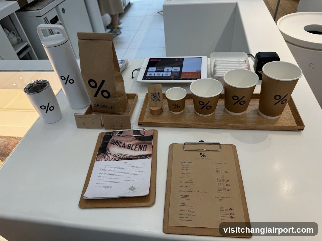 Coffee Shop Counter Display