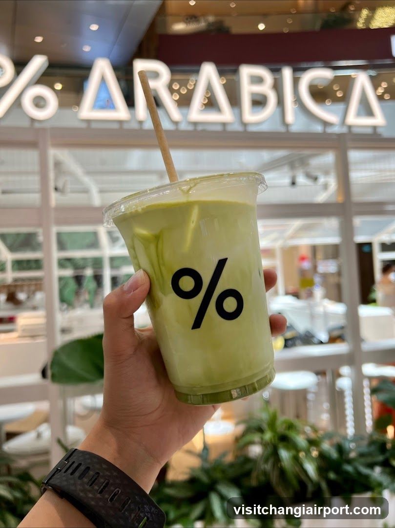Matcha Drink at % Arabica