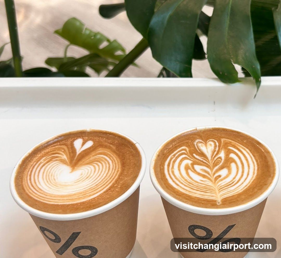 Latte Art Coffee Cups
