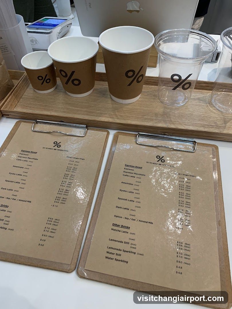 Coffee Shop Interior Display