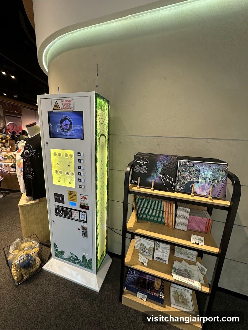 Self-service kiosk and merchandise display