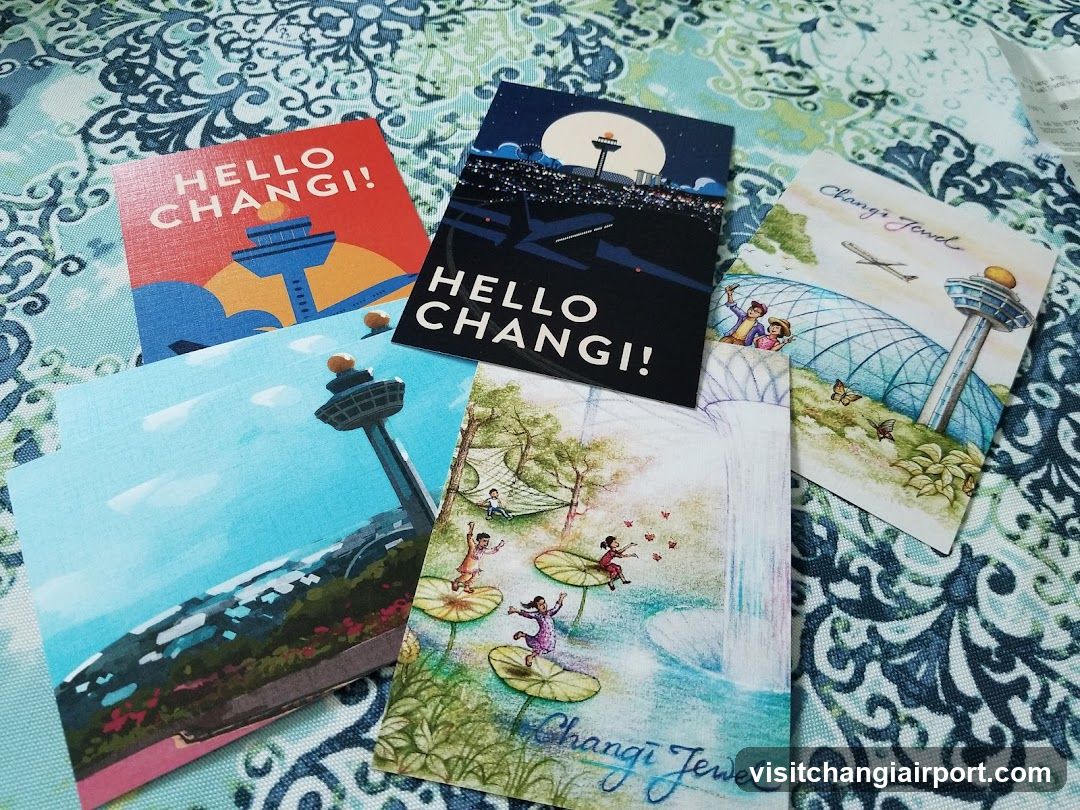 Changi Airport Greeting Cards