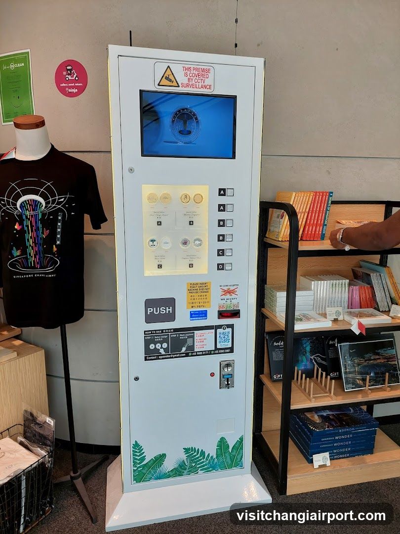 Self-service kiosk in store