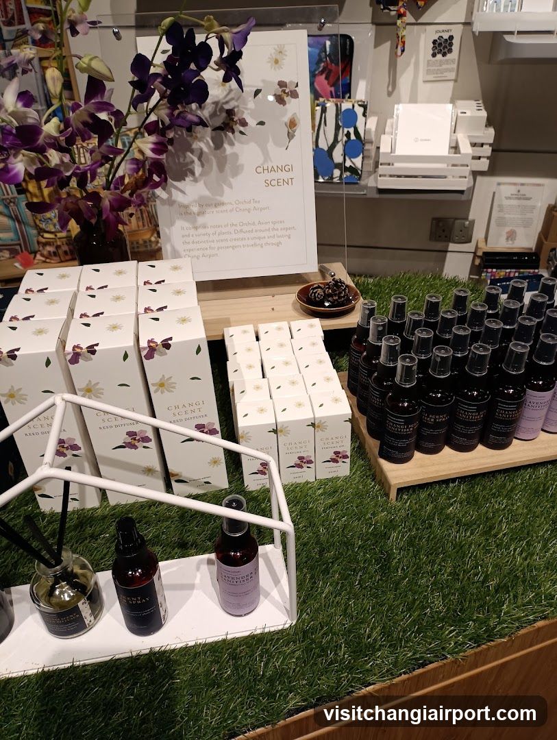 Changi Scent Display