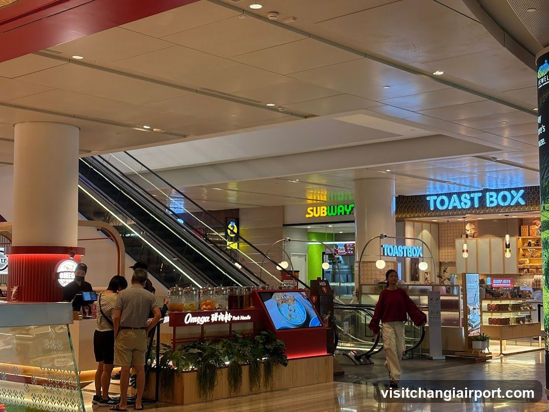 Mall Food Court Scene