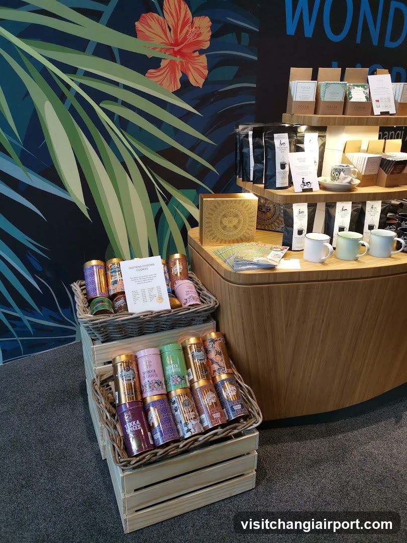 Product Display with Tropical Theme
