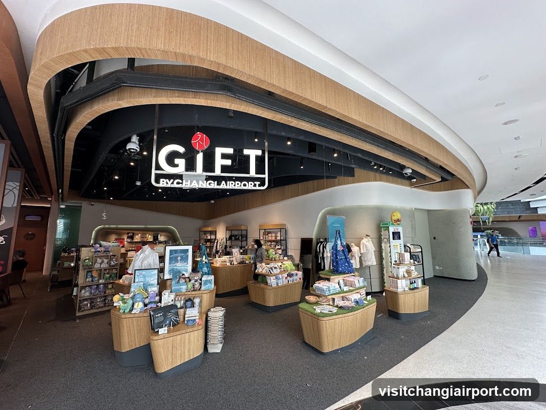 Changi Airport Gift Shop Interior