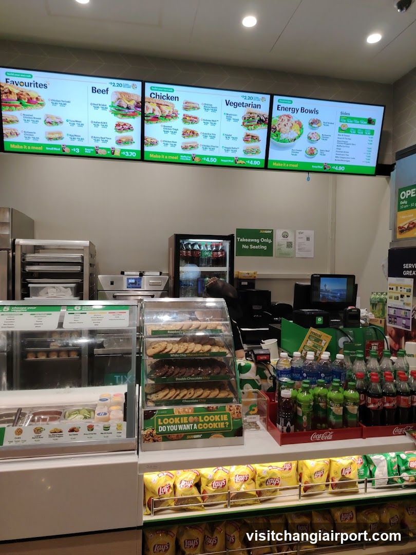 Fast Food Counter Interior