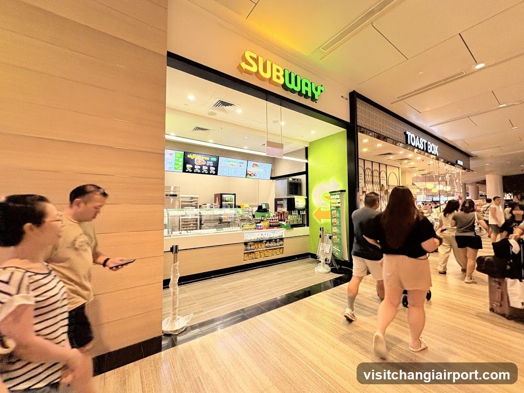 Subway Store Interior View