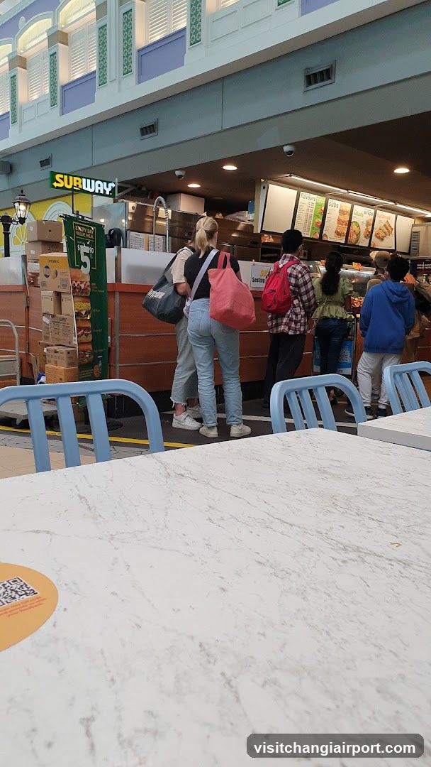 Food Court Scene