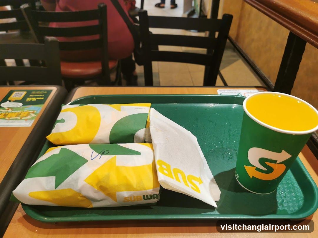 Subway Meal Tray