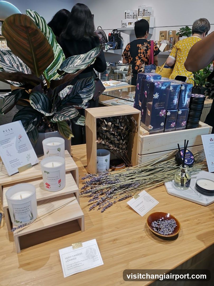 Candle and Product Display