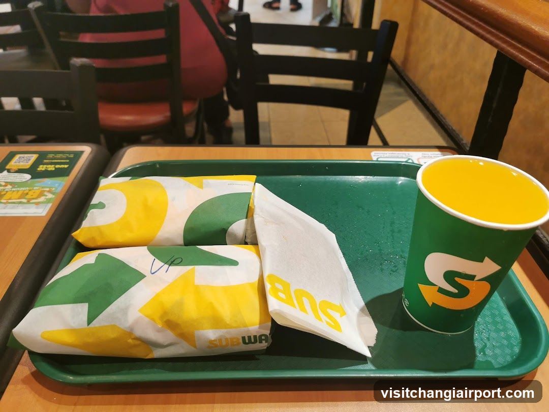 Subway Meal Tray