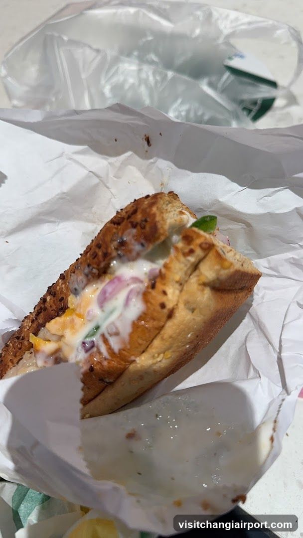 Sandwich in Wrapper