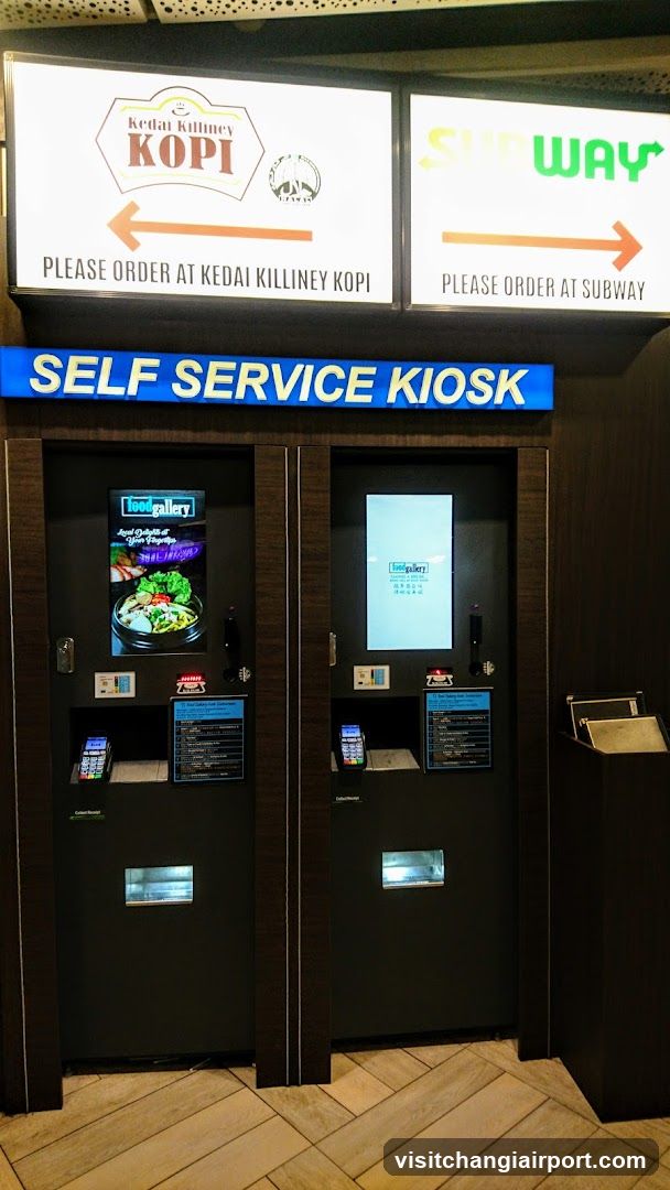 Self Service Kiosk Area