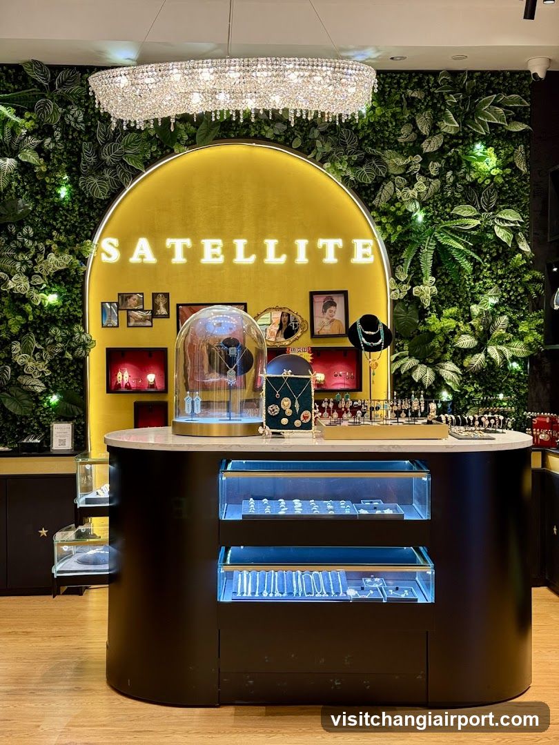 Satellite Jewelry Display