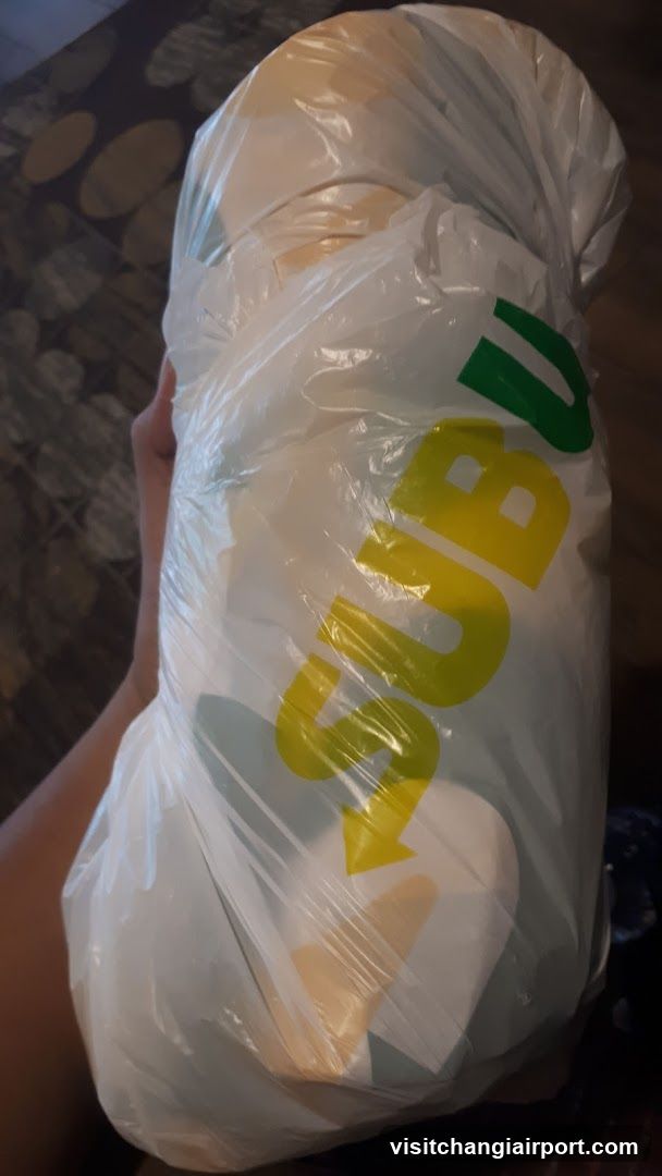 Subway Takeout Bag