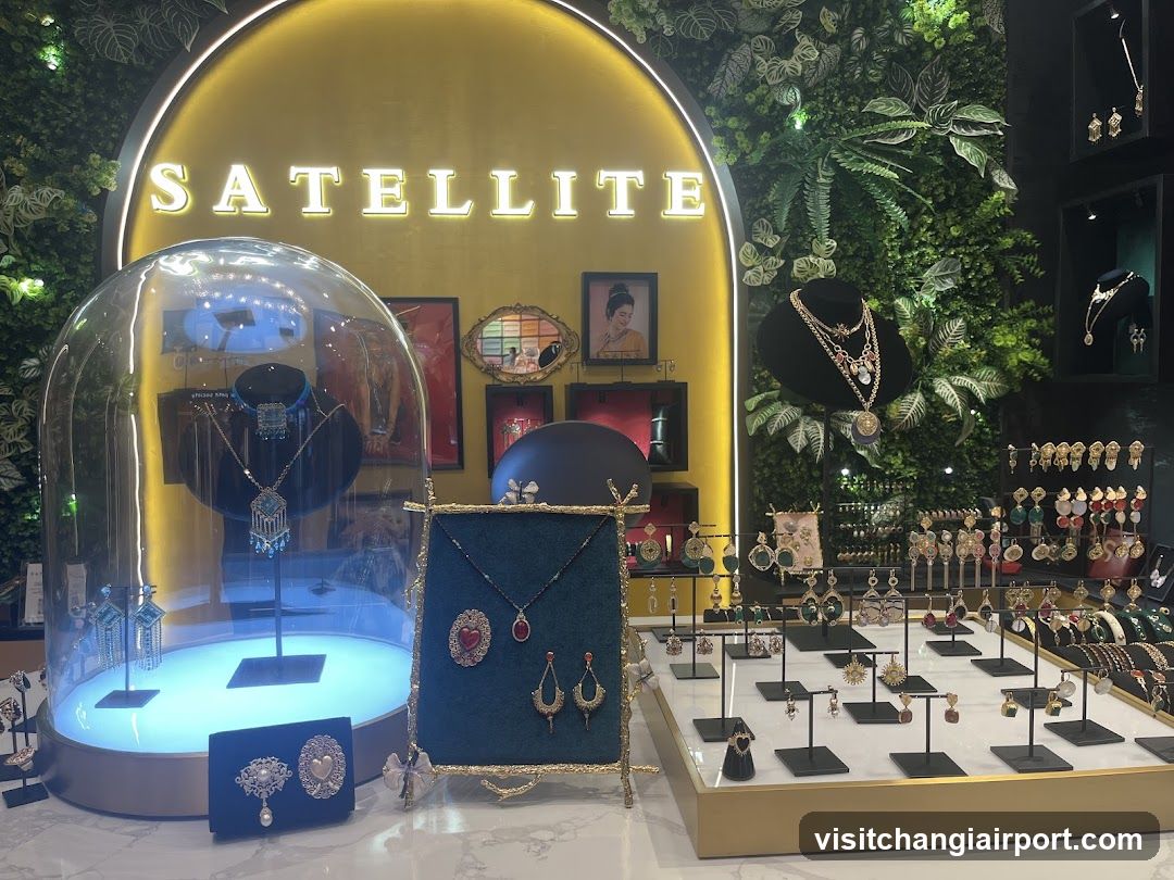 Satellite Jewelry Display
