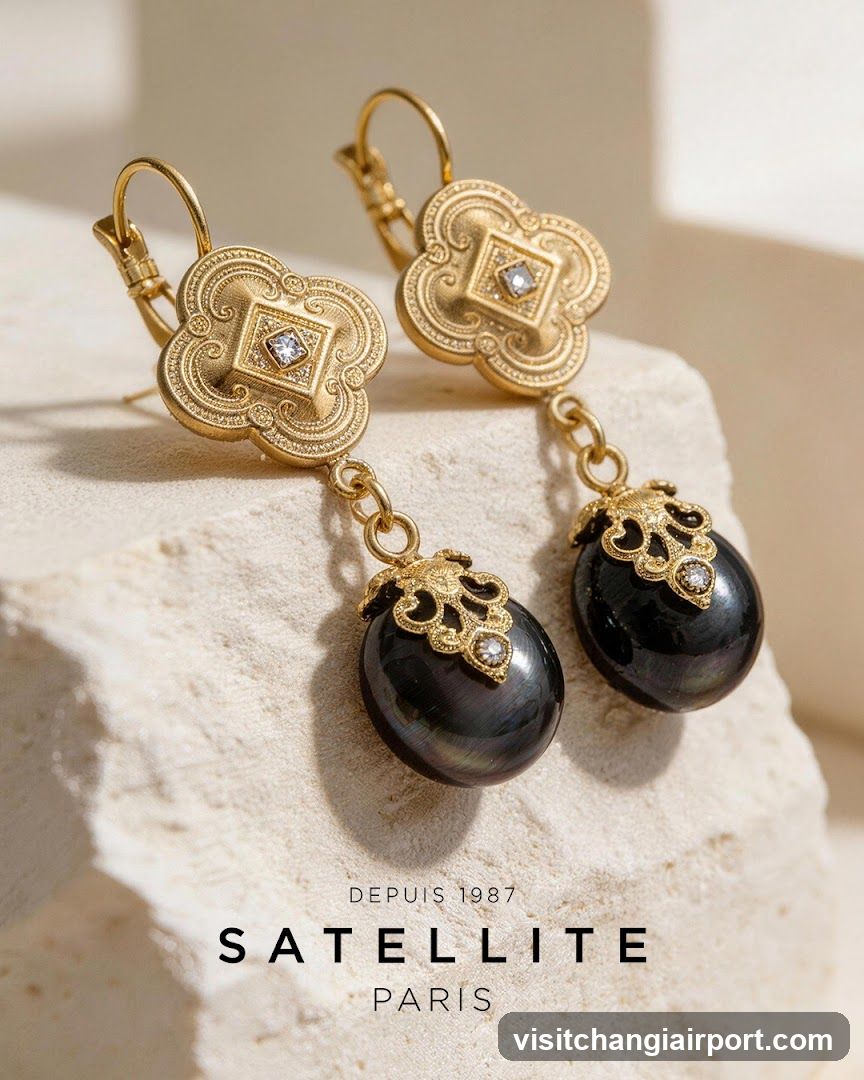 Satellite Paris Earrings