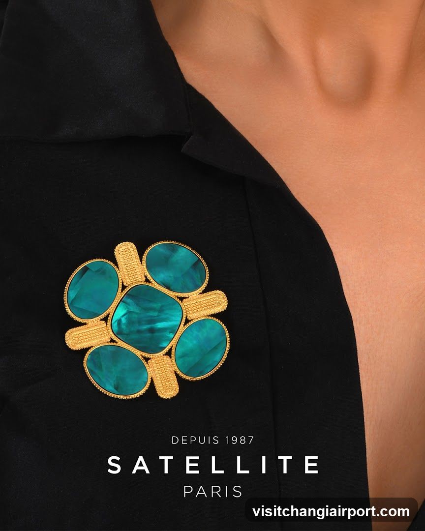 Satellite Brooch Ad