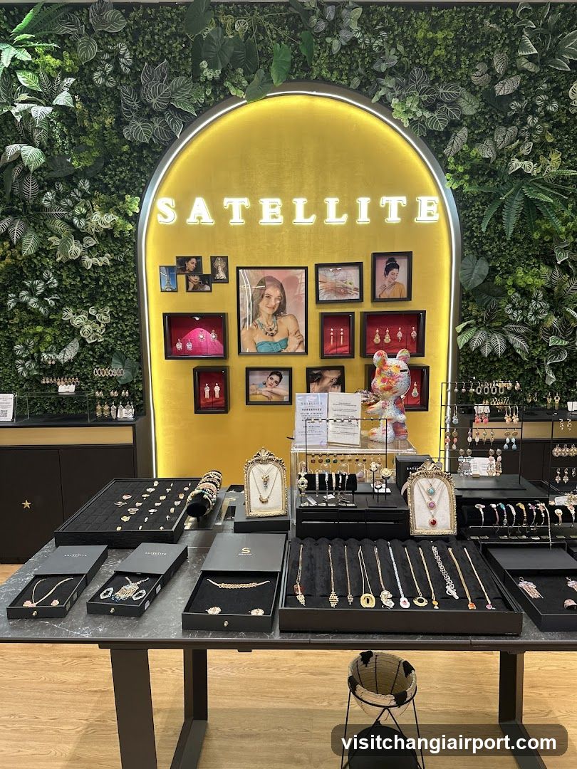 Satellite Jewelry Display