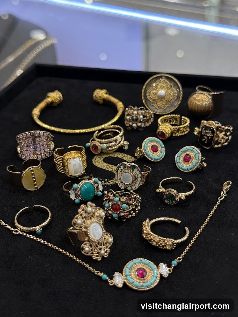 Jewelry Collection Display