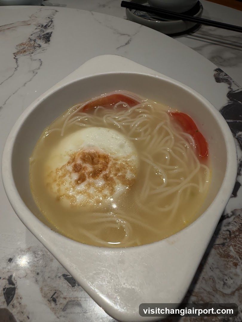 Tomato Egg Noodle Soup