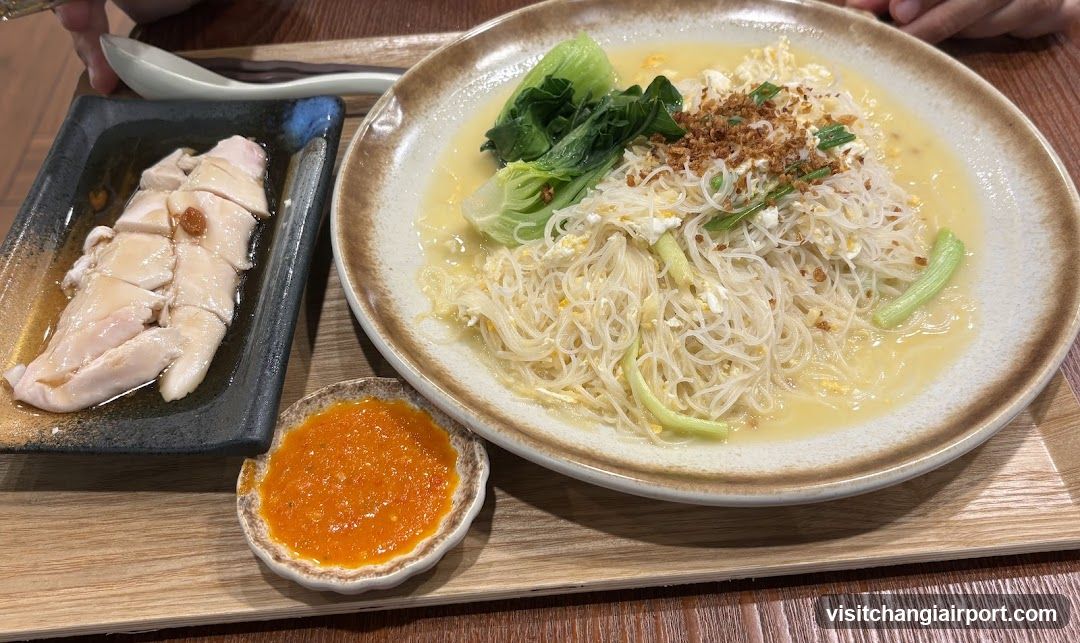 Noodle Dish with Chicken and Sauce