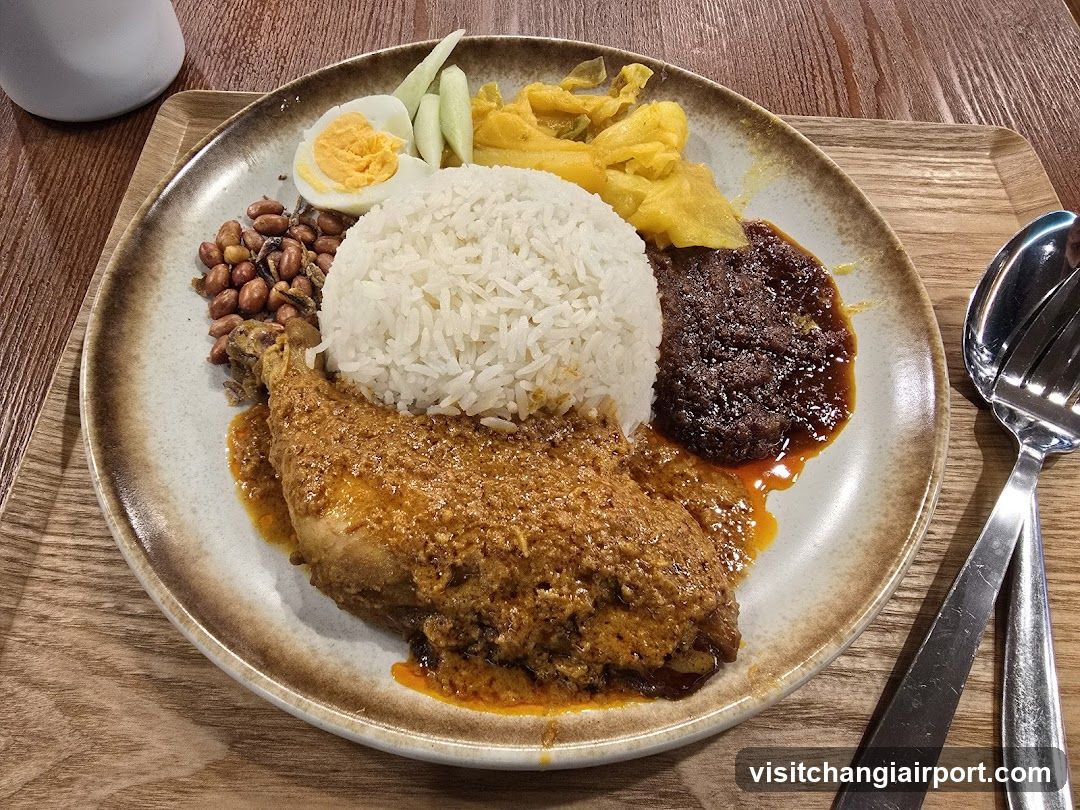 Nasi Lemak Plate