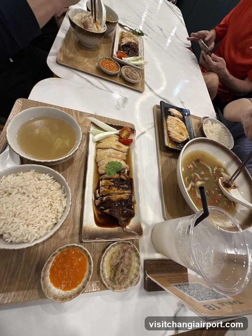 Dining Table with Chinese Cuisine