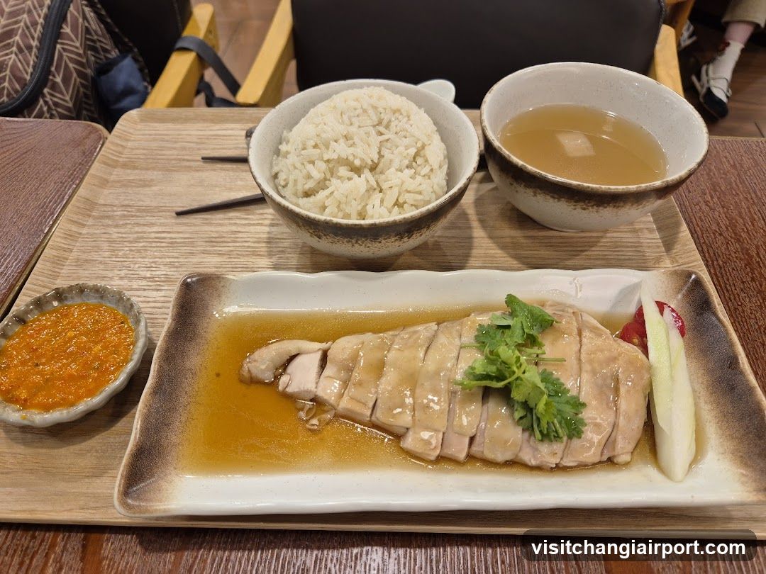 Hainanese Chicken Rice Meal