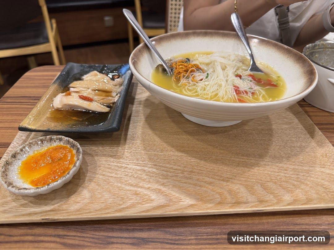 Noodle Bowl with Side Dishes