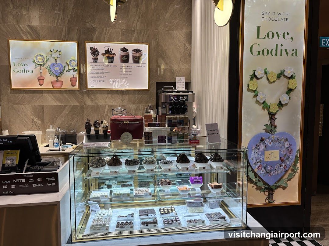 Godiva Chocolate Shop Interior Display