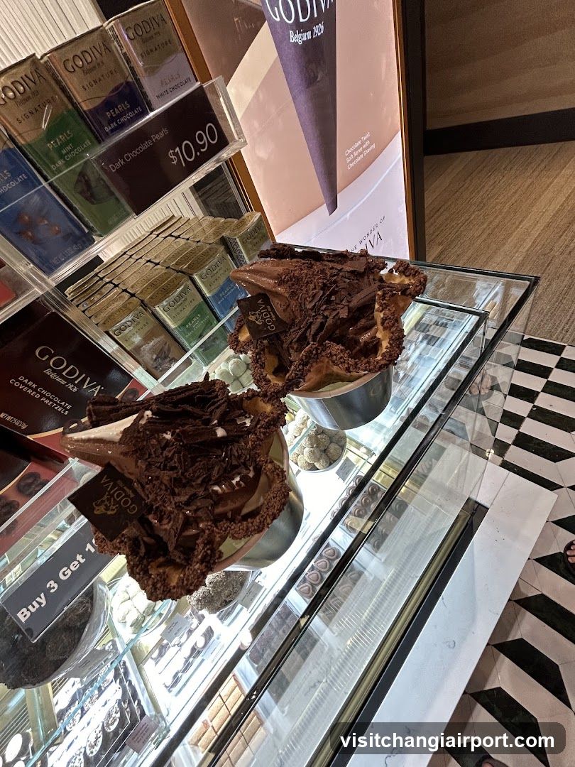 Godiva Chocolate Display