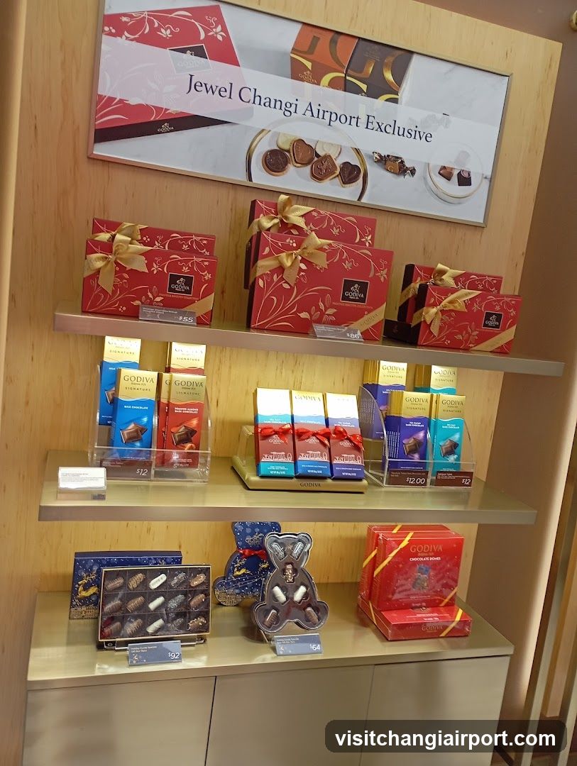 Jewel Changi Airport Exclusive Godiva Display